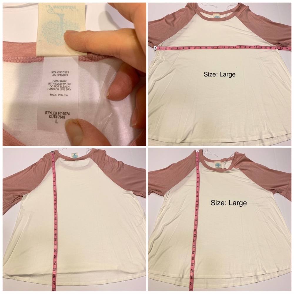 Blush Ivory Top - Picture 6 of 8